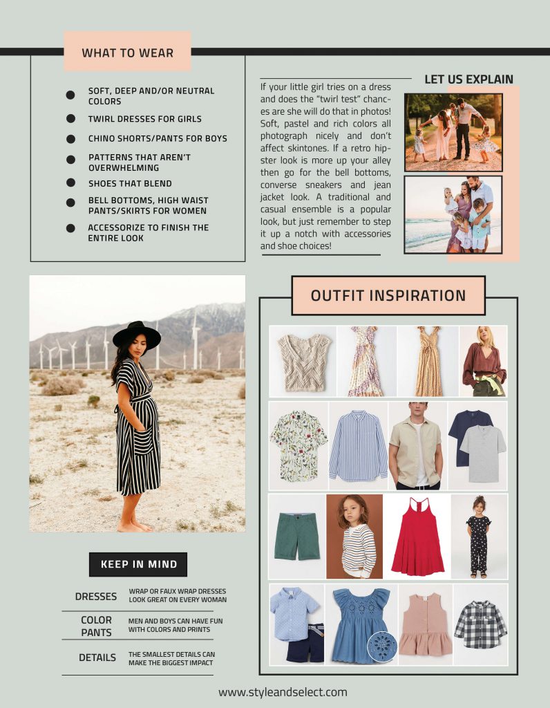 Styling Prep Sheet and Guide Book – Style & Select
